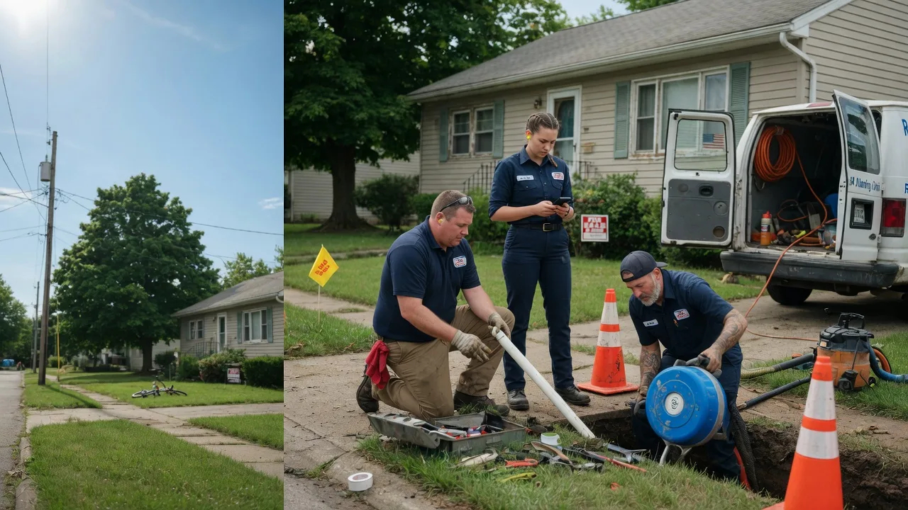 Sewer Line Repair in Caledonia, IL near me